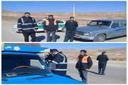 برگزاری گشت مشترک قرنطینه وکنترل تردد دامپزشکی در شهرستان مهدیشهر