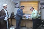 دیدار مدیرکل دامپزشکی استان سمنان با فرمانده انتظامی استان