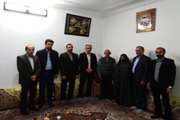 دیدار دکتر سعیدی مدیرکل محترم دامپزشکی استان سمنان به اتفاق هیئت همراه با خانواده شهید والامقام حسین لاسجردی 14اسفند 96