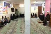 کلاس اخلاق به مناسبت ماه مبارک رمضان با حضورپرسنل اداره کل دامپزشکی ،شهرستان سمنان،مهدیشهروسرخه دراداره کل 