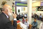مراسم هفته دفاع مقدس  دراداره کل دامپزشکی استان سمنان 5/7/95