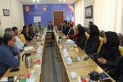 نشست تخصصی تشریح وتدوین قوانین مربوط به ایثار گران با حضور مسئولین استانداری وسپاه وبنیاد شهید وایثار گران اداره کل 22مهر 98