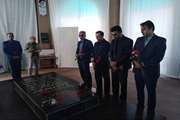 تجدید میثاق پرسنل دامپزشکی استان و شهرستانهای سمنان، سرخه و مهدیشهر  با شهیدان و دیدار با خانواده شهید غفاری دوست به مناسبت 22 اسفند سالروز بزرگداشت شهدا