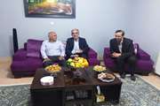 دیدار دکتر سعیدی با معلم دوران دبیرستان به مناسبت روز معلم 16اردیبهشت 98