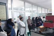 دوره باز آموزی بیماریهای مشترک انسان ودام با حضور پرسنل مرکز بهداشت شهرستان مهدیشهر در آزمایشگاه مرکزی اداره کل دامپزشکی استان 30تیر 98
