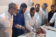 دوره آموزشی ناظرین شرعی به صورت عملی در کشتارگاه دام طیور با حضور مسئول آموزش حوزه نمایندگی ولی فقیه سازمان دامپزشکی کشور 11دیماه98