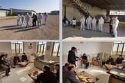 بازدید مدیرکل دامپزشکی استان به اتفاق هیئت همراه از کارخانه فرآوری کود مرغی  شهرستان سرخه