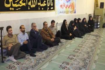 مراسم روز جهانی حجاب دراداره کل دامپزشکی استان سمنان 13بهمن 95