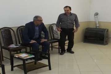 دیدار مدیر کل دامپزشکی استان سمنان با پرسنل دامپزشکی شهرستان سرخه 29فروردین 97