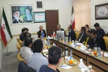جلسه شورای هماهنگی اداره کل دامپزشکی استان سمنان به ریاست دکتر رفیعی پور رئیس سازمان دامپزشکی کشور4د