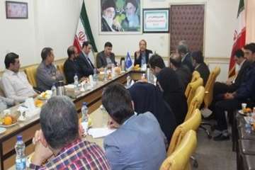 جلسه شورای هماهنگی اداره کل دامپزشکی استان سمنان به ریاست دکتر رفیعی پور رئیس سازمان دامپزشکی کشور4د