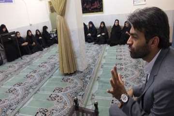 مراسم  بزرگداشت روز ملی عفاف وحجاب باحضوردکتر میر عماد اداره کل دامپزشکی استان سمنان 26تیر 96