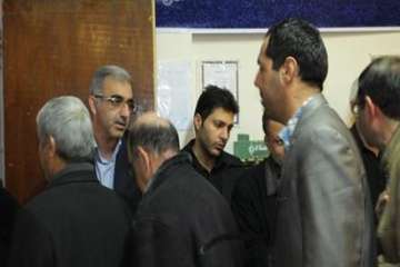 مراسم پرفیض زیارت عاشورا به یاد مرحوم غایبی در اداره کل دامپزشکی