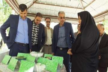شرکت دکترسعیدی درمراسم جشنواره شیر وفرآورده های لبنی 28تیر 96رسم رودبار پروربا حضوراستاندارومسئولین 