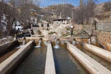 نمونه برداری ازمزارع ماهی روستای ملاده ،شهرستان مهدیشهر
