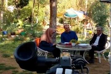 حضوردکترسعیدی مدیرکل محترم دامپزشکی استان دربرنامه زنده صبح وتازه  صداوسیمای استان سمنان جهت ارائه ع