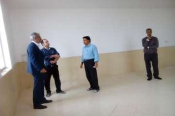 بازدید دکتر سعیدی مدیر کل دامپزشکی استان از اداره دامپزشکی شهرستان سرخه 9اردیبهشت 96