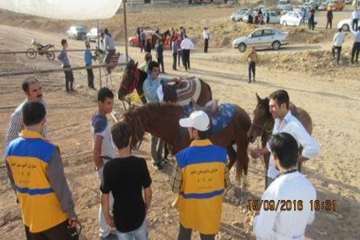 حضور اکیپ دامپزشکی شهرستان مهدیشهر در جشنواره ایل سنگسر