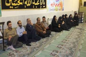 مراسم روز جهانی حجاب دراداره کل دامپزشکی استان سمنان 13بهمن 95