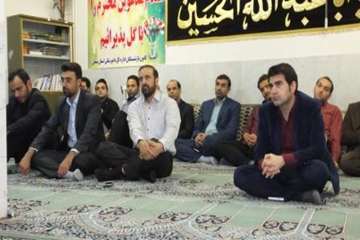مراسم جشن مبعث 26فروردین 97دراداره کل دامپزشکی استان سمنان 