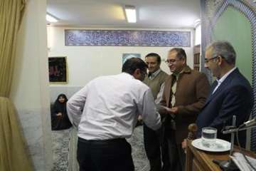 مراسم تقدیر از کارکنان بخش فنی (کسب رتبه برتراداره کل دامپزشکی استان درجشنواره شهید رجایی )وکارمندان