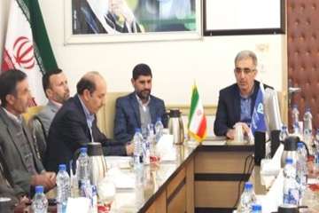مراسم تودیع ومعارفه مسئول حراست اداره کل دامپزشکی استان سمنان 11بهمن 95