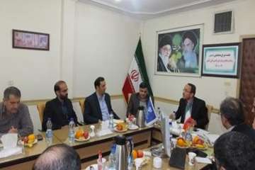 جلسه شورای هماهنگی اداره کل دامپزشکی استان سمنان به ریاست دکتر رفیعی پور رئیس سازمان دامپزشکی کشور4د