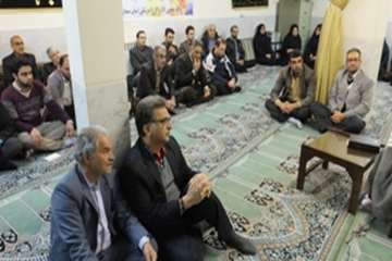 مراسم جشن میلادحضرت رسول اکرم (ص) وامام جعفرصادق (ع) با همکاری کانون بازنشستگان دراداره کل دامپزشکی 