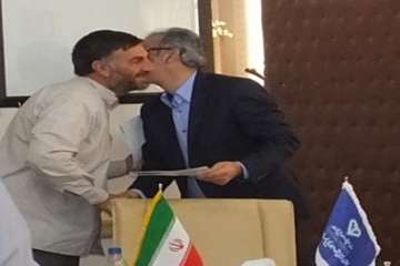 جلسه امضاء تفاهم نامه همکاری مشترک بین اداره کل دامپزشکی استان سمنان ،بسیج سازندگی ، بسیج عشایر ،بسی