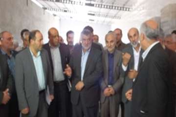 افتتاح واحد مرغ تخم گذارزرین دشت سمنان با حضورریاست محترم سازمان دامپزشکی کشور