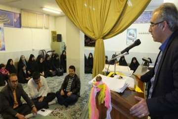 مراسم جشن تکلیف به مناسبت میلادحضرت فاطمه زهرا (س) دراداره کل دامپزشکی استان سمنان 24اسفند 95