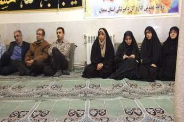 مراسم روز جهانی حجاب دراداره کل دامپزشکی استان سمنان 13بهمن 95