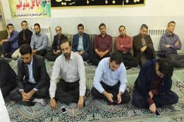 مراسم جشن مبعث 26فروردین 97دراداره کل دامپزشکی استان سمنان 