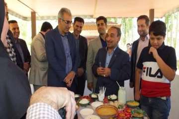شرکت دکترسعیدی درمراسم جشنواره شیر وفرآورده های لبنی 28تیر 96رسم رودبار پروربا حضوراستاندارومسئولین 