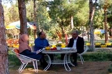 حضوردکترسعیدی مدیرکل محترم دامپزشکی استان دربرنامه زنده صبح وتازه  صداوسیمای استان سمنان جهت ارائه ع