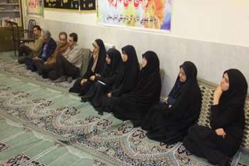 مراسم روز جهانی حجاب دراداره کل دامپزشکی استان سمنان 13بهمن 95