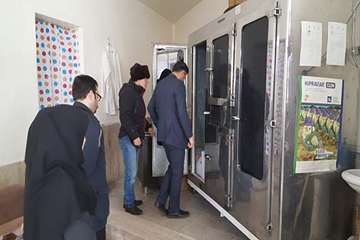 بازدید مدیر کل محترم دامپزشکی استان سمنان از بخش خصوصی شهرستان مهدیشهر 7بهمن98