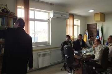 ستاداجرایی آنفلوانزا فوق حاد دراداره کل دامپزشکی استان سمنان 27دی 96