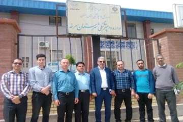 بازدید دکتر سعیدی مدیر کل دامپزشکی استان از اداره دامپزشکی شهرستان سرخه 9اردیبهشت 96