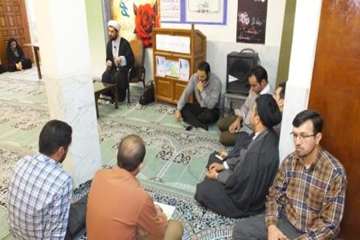 مراسم عفاف وحجاب به مناسبت کمیته عفاف وحجاب دراداره کل دامپزشکی استان 23/4/95