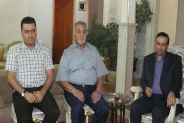 دیدارخانواده همکار بازنشسته سعیدی 19اردیبهشت 96