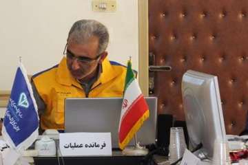 مانوررومیزی پدافند غیر عامل با موضوع آنفلوانزای فوق حاد پرندگان به مناسبت هفته پدافندغیر عامل  8آبان