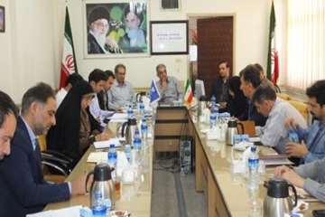 اولین جلسه شورای هماهنگی اداره کل دامپزشکی استان با حضورروئسای ستادی وروئسای ادارات دامپزشکی دراداره