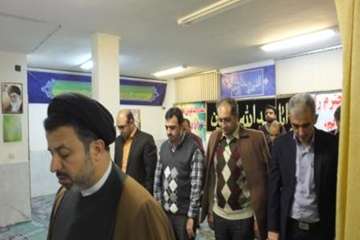 جلسه حلقه صالحین برادران بسیج پایگاه ذوالفقاراداره کل دامپزشکی استان سمنان همراه با نمازجمعه 6/11/94