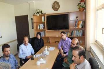 جلسه میز خدمت حضوری،اداره کل دامپزشکی استان سمنان 7مرداد97