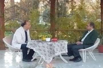 حضوردکترهاشم زاده معاون محترم سلامت اداره کل دامپزشکی   استان دربرنامه زنده صبح وزندگی صداوسیمای است