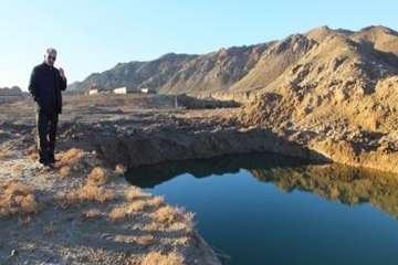 بازدید دکتر محمد سعیدی مدیر کل محترم دامپزشکی از مناطق محروم شرق استان سمنان ( روستای رضا آباد)