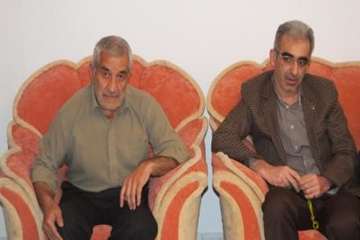 دیداردکترسعیدی مدیرکل محترم دامپزشکی استان سمنان ازخانواده معظم شهیدحسین پارسا به مناسبت ایام ا..دهه