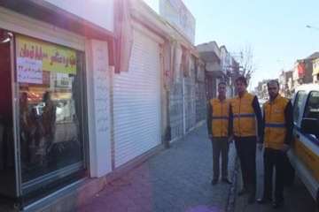 بازدیدمشترک کارشناسان نظارت اداره کل واداره دامپزشکی شهرستان سمنان ازمراکزعرضه فرآورده خام دامی