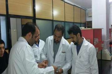 بازدیدتیم فنی ممیزی آزمایشگاه مرکز ملی تشخیص و مطالعات کاربردی سازمان دامپزشکی کشور از آزمایشگاه مرک